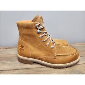 Timberland Men's Redwood Falls Waterproof Mid Leather Boot Wheat A2EE3 Size 8